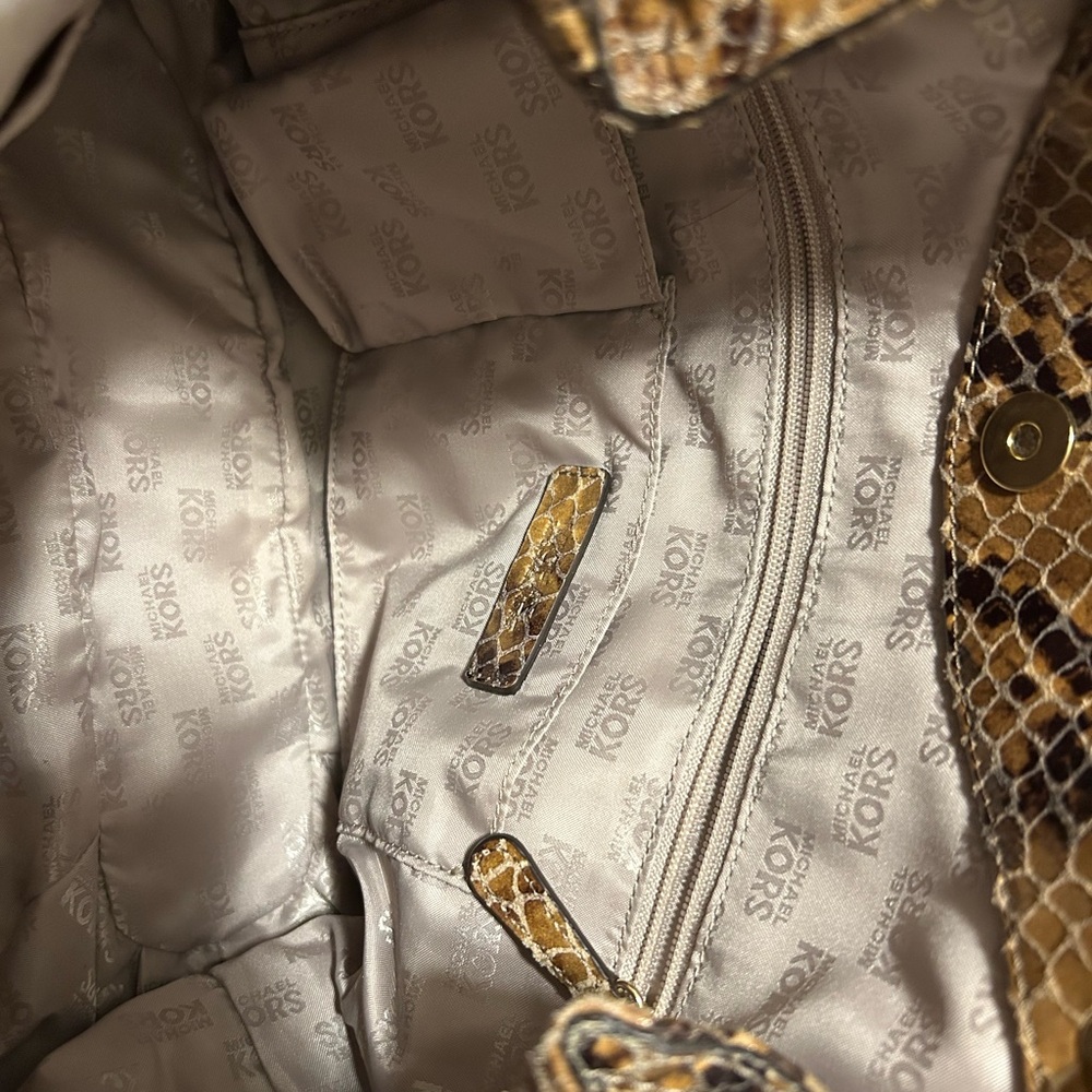 MK Michael Kors limited edition Python Handbag Pu… - image 6